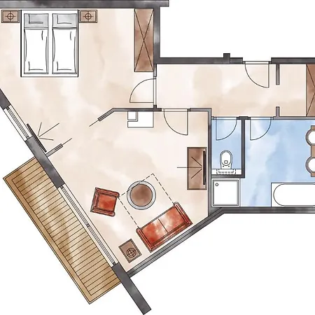 Hotel Adler Tyrol Mountain Superior Tux